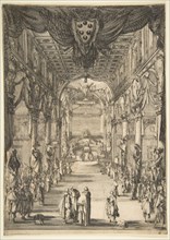 Funeral of Francesco de' Medici, 1634. Creator: Stefano della Bella.