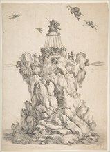 The Rock of Aeolus, 1652. Creator: Stefano della Bella.