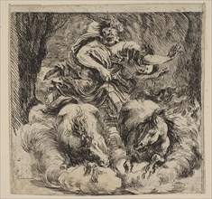 Proserpina, from 'Game of Mythology' (Jeu de la Mythologie), 1644. Creator: Stefano della Bella.