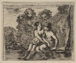 Salmacis and Hermaphrodite, from 'Game of Mythology'