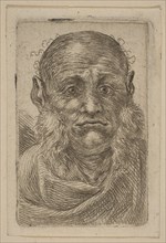 Head of Old Man. Creator: Attributed to Stefano della Bella