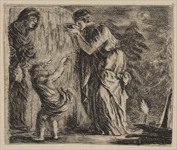 Ceres, from 'Game of Mythology' (Jeu de la Mythologie), 1644. Creator: Stefano della Bella.