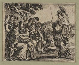 Les neuf Muses, 1644. Creator: Stefano della Bella.