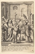 Jesus before Annas, 1625-77. Creator: Wenceslaus Hollar.