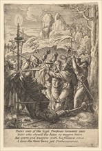 Jesus taken, 1625-77. Creator: Wenceslaus Hollar.