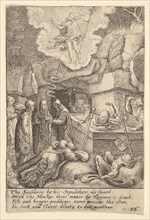 Resurrection, 1625-77. Creator: Wenceslaus Hollar.