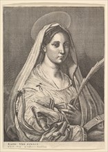 St. Catherine of Alexandria, 1644-52. Creator: Wenceslaus Hollar.