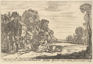 Summer, 1629. Creator: Wenceslaus Hollar.