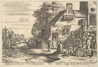 Spring, 1629. Creator: Wenceslaus Hollar.