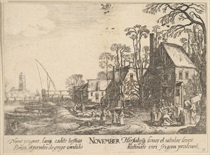 November, 1628-29. Creator: Wenceslaus Hollar.