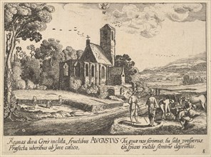 August, 1628-29. Creator: Wenceslaus Hollar.