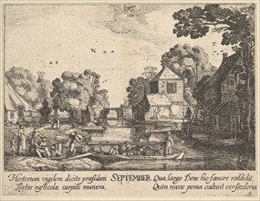 September, 1628-29. Creator: Wenceslaus Hollar.
