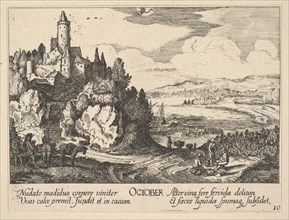 October, 1628-29. Creator: Wenceslaus Hollar.
