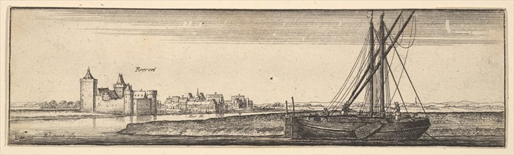 Ruhrort, 1642-44. Creator: Wenceslaus Hollar.