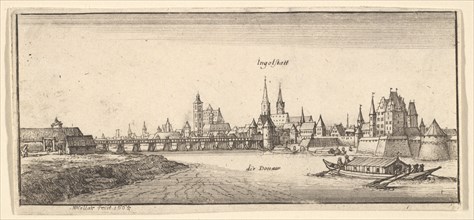 Ingolstadt, 1665. Creator: Wenceslaus Hollar.