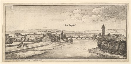 Cannstadt, 1665. Creator: Wenceslaus Hollar.