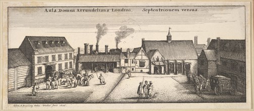 Arundel House from the North, copy, 17th century (?). Creator: Wenceslaus Hollar.