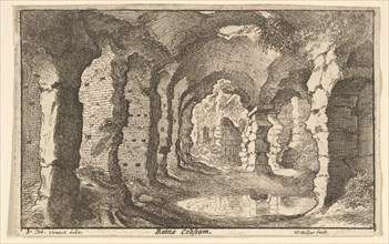 Ruinae Coliseum, ca. 1650. Creator: Wenceslaus Hollar.