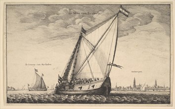 The Brussels Packet, 1625-77. Creator: Wenceslaus Hollar.