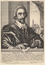 Adriaen van de Venne, 1649. Creator: Wenceslaus Hollar.