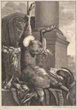 The Dead Hare, 1649. Creator: Wenceslaus Hollar.