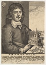 Self-Portrait, 17th century. Creator: Wenceslaus Hollar.