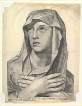Bust of Mary with Crossed Hands.n.d. Creator: Wilhelm Traut.