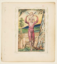 Songs of Experience: Frontispiece, ca. 1825. Creator: William Blake.