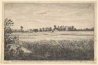 View of Ranby's House, May 1, 1781. Creator: William Hogarth.