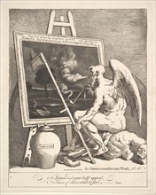 Time Smoking a Picture, ca. 1761. Creator: William Hogarth.