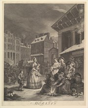 Morning: The Four Times of the Day, March 25, 1738. Creator: William Hogarth.