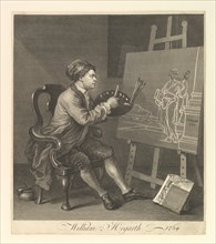 William Hogarth, Serjeant Painter to His Majesty, 1764. Creator: William Hogarth.