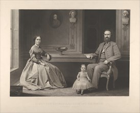 Lieutenant General Thomas J. Jackson and His Family ("Stonewall Jackson"), 1866. Creator: William Sartain.