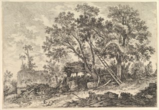 IIe. Vue de Fronville (2nd View of Fronville), 18th century. Creator: William Wynne Ryland.