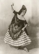 Swedish actress, Ebon Strandin (1894-1977), as Carmen in Geoges Bizet's 1922 opera. Creator: Unknown.