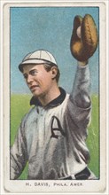 H. Davis, Philadelphia, American League, from the White Border series