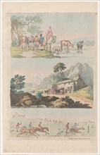 Plate 10, Outlines of Figures, Landscapes and Cattle...for the Use of Learners, August 6, 1790.