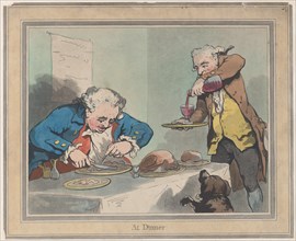 At Dinner, November 5, 1792.