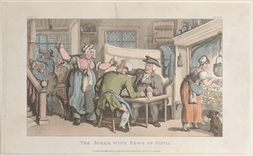 The Scold, with News of Olivia, from "The Vicar of Wakefield", May 1, 1817.