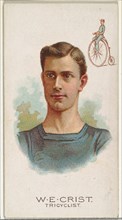 W.E. Crist, Tricyclist, from World's Champions, Series 2