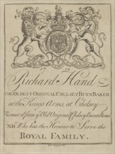 Trade Card of Richard Hand