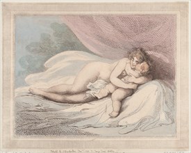 Sleeping Venus Cuddling a Child