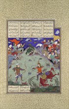 The Combat of Rustam and Ashkabus