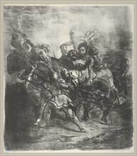 Weislingen attacked by Goetz's Men