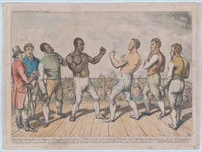 The Battle Between Cribb and Molineaux
