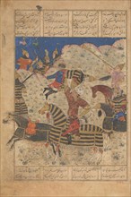 Rustam Overpowers the King of Hamavaran