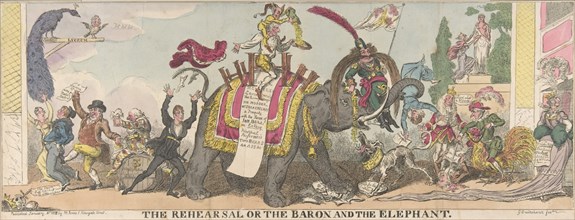 The Rehearsal or the Baron and the Elephant