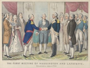 The First Meeting of Washington and Lafayette?Philadelphia