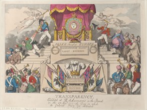 Transparency: Exhibited at R. Ackermann's in the Strand on the 27th November 1815