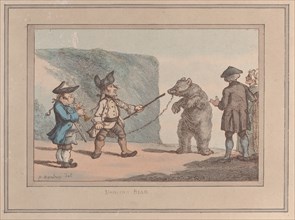A Dancing Bear, 1800-1827.